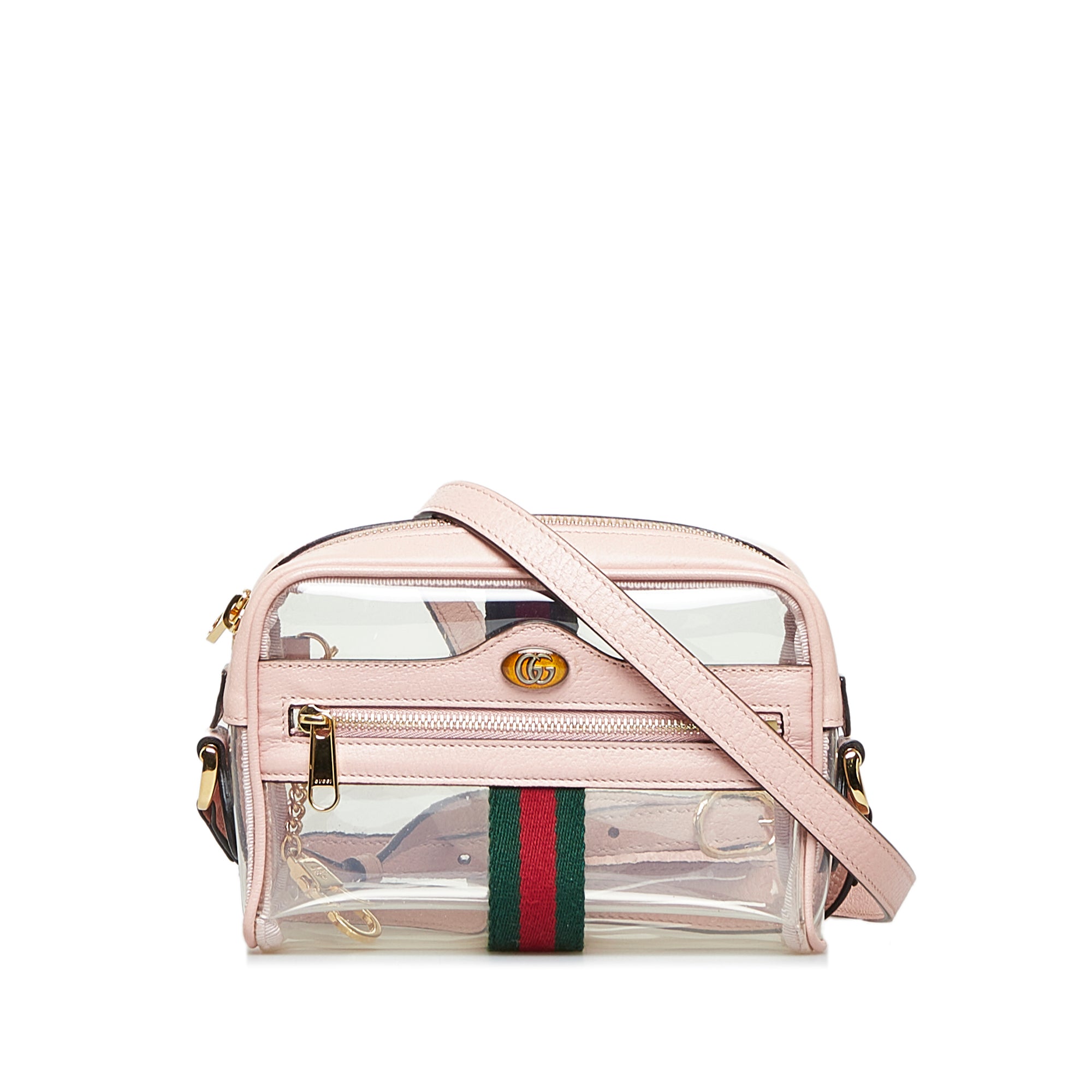 GUCCI Mini PVC Ophidia Crossbody Bag