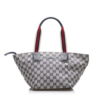 GUCCI GG Canvas Web Handbag