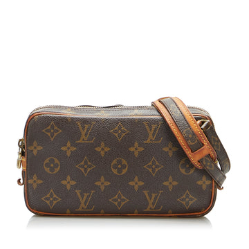 LOUIS VUITTON Monogram Pochette Marly Bandouliere Crossbody Bag