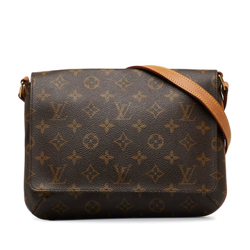 LOUIS VUITTON Monogram Musette Tango Long Strap Crossbody Bag