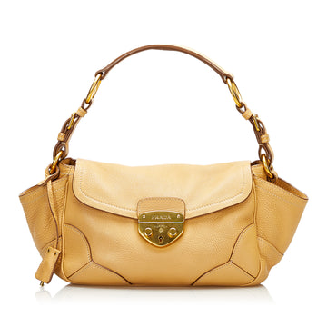 Prada Vitello Daino Leather Shoulder Bag