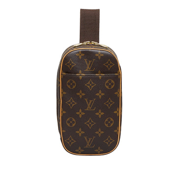 LOUIS VUITTON Monogram Pochette Gange Crossbody Bag