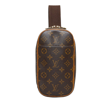 LOUIS VUITTON Monogram Pochette Gange Crossbody Bag