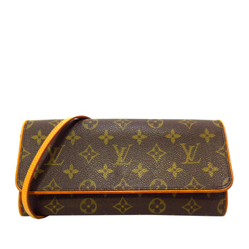 Louis Vuitton Monogram Pochette Twin GM Crossbody Bag