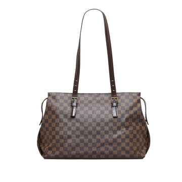 LOUIS VUITTON Damier Ebene Chelsea Tote Bag