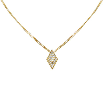 DIOR Gold-Tone Pendant Necklace Costume Necklace