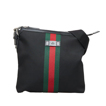 GUCCI Web Crossbody Bag