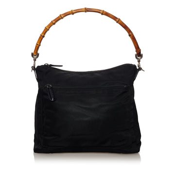 Gucci Bamboo Nylon Handbag