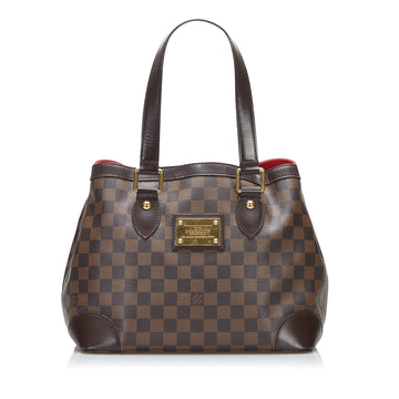 Louis Vuitton Damier Ebene Hampstead PM Tote Bag