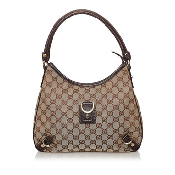 Gucci GG Canvas Abbey D-Ring Shoulder Bag