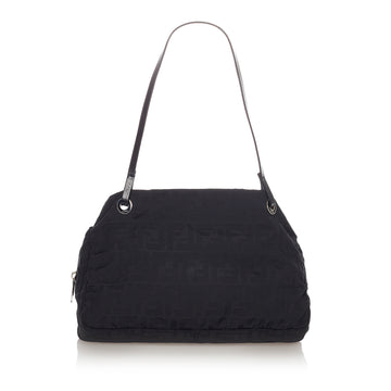 Fendi Zucca Canvas Shoulder Bag