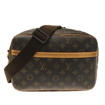 LOUIS VUITTON Monogram Reporter PM Crossbody Bag