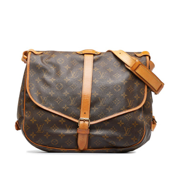 LOUIS VUITTON Monogram Saumur 30 Crossbody Bag