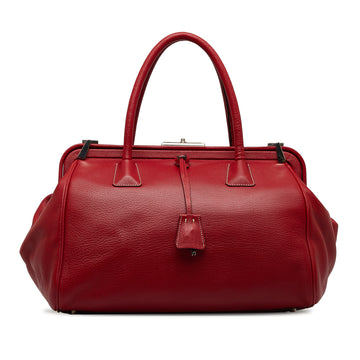 PRADA Madras Handbag