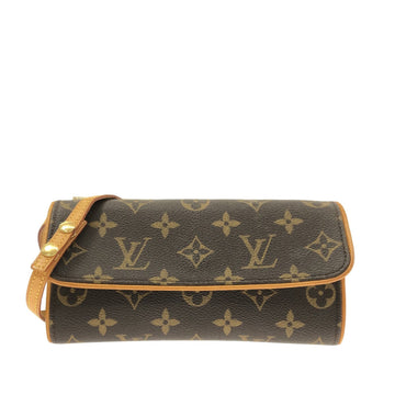 Louis Vuitton Monogram Pochette Twin PM Crossbody Bag