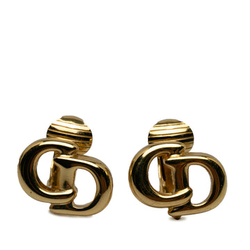 DIOR Gold-Tone Clip-On Earrings Costume Earrings