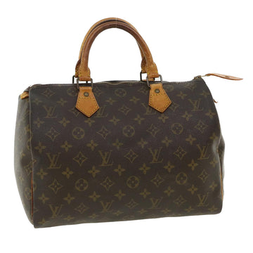 LOUIS VUITTON Monogram Speedy 30 Hand Bag M41526 LV Auth ac1352