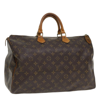 LOUIS VUITTON Monogram Speedy 40 Hand Bag M41522 LV Auth ac1400