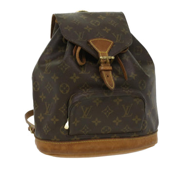 LOUIS VUITTON Monogram Montsouris MM Backpack M51136 LV Auth ac1631