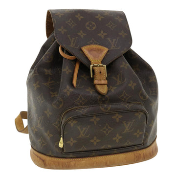 LOUIS VUITTON Monogram Montsouris MM Backpack M51136 LV Auth ac1747