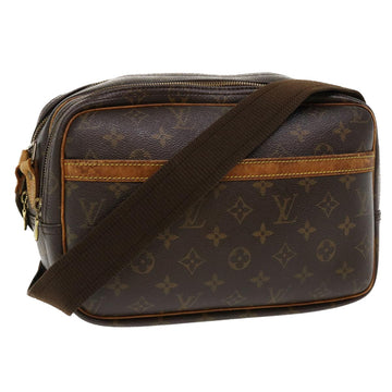 LOUIS VUITTON Monogram Reporter PM Shoulder Bag M45254 LV Auth ac1876