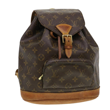 LOUIS VUITTON Monogram Montsouris MM Backpack M51136 LV Auth ac1907