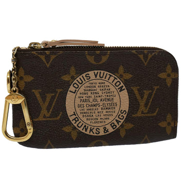 LOUIS VUITTON Monogram T&B Pochette Cles Coin Purse M58025 LV Auth ac2213