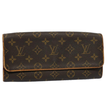 LOUIS VUITTON Monogram Pochette Twin GM Shoulder Bag M51852 LV Auth ac2262