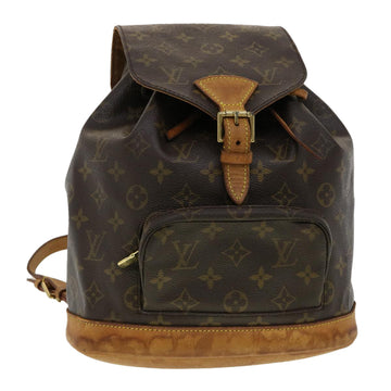 LOUIS VUITTON Monogram Montsouris MM Backpack M51136 LV Auth ai427