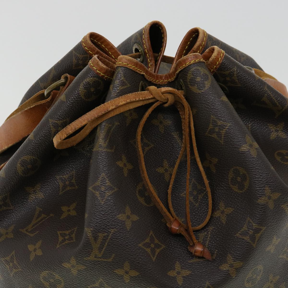 LOUIS VUITTON Shoulder Bag M42224 Noe Monogram canvas Brown Women