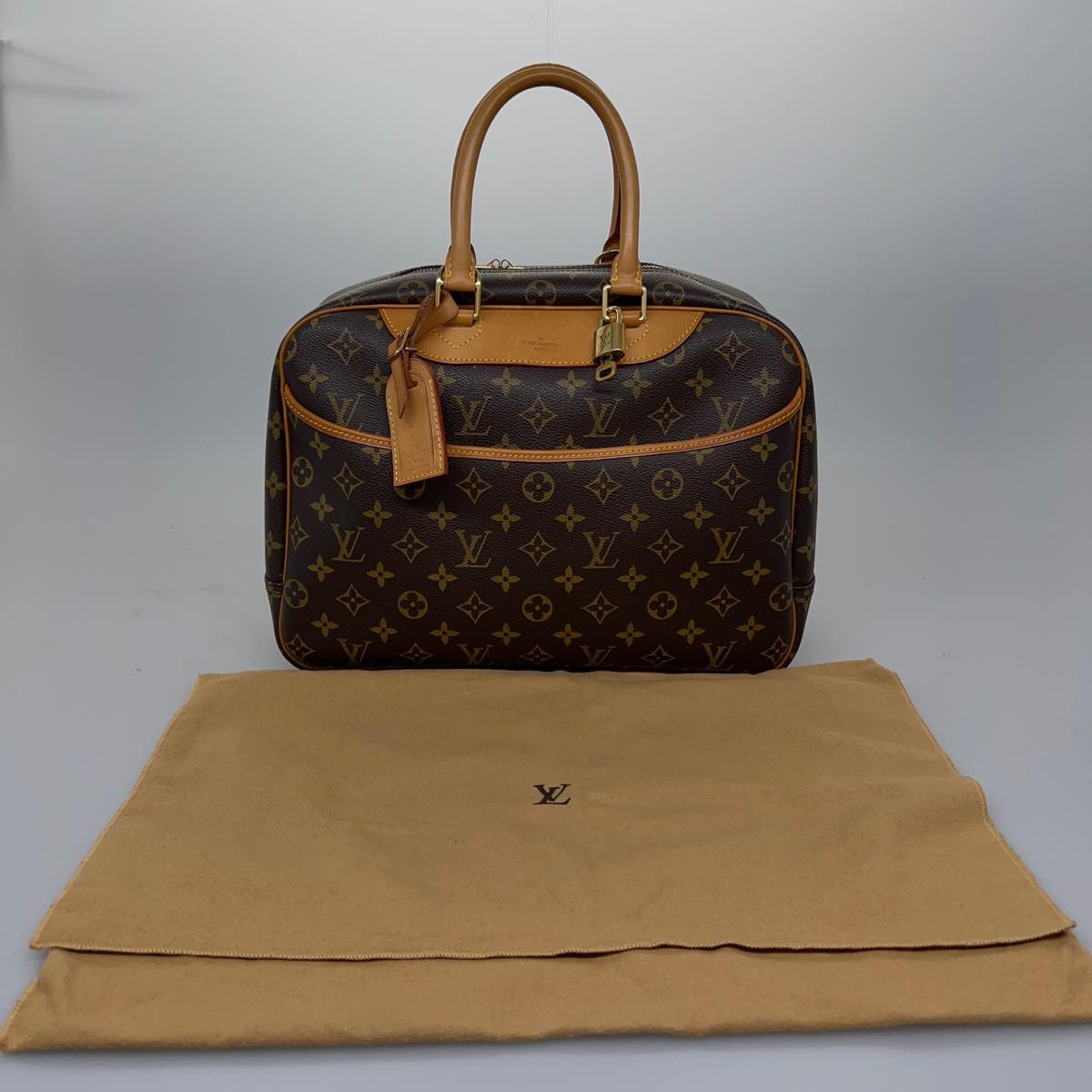 LOUIS VUITTON Monogram Deauville Hand Bag M47270 LV Auth 45311 - Organic  Olivia