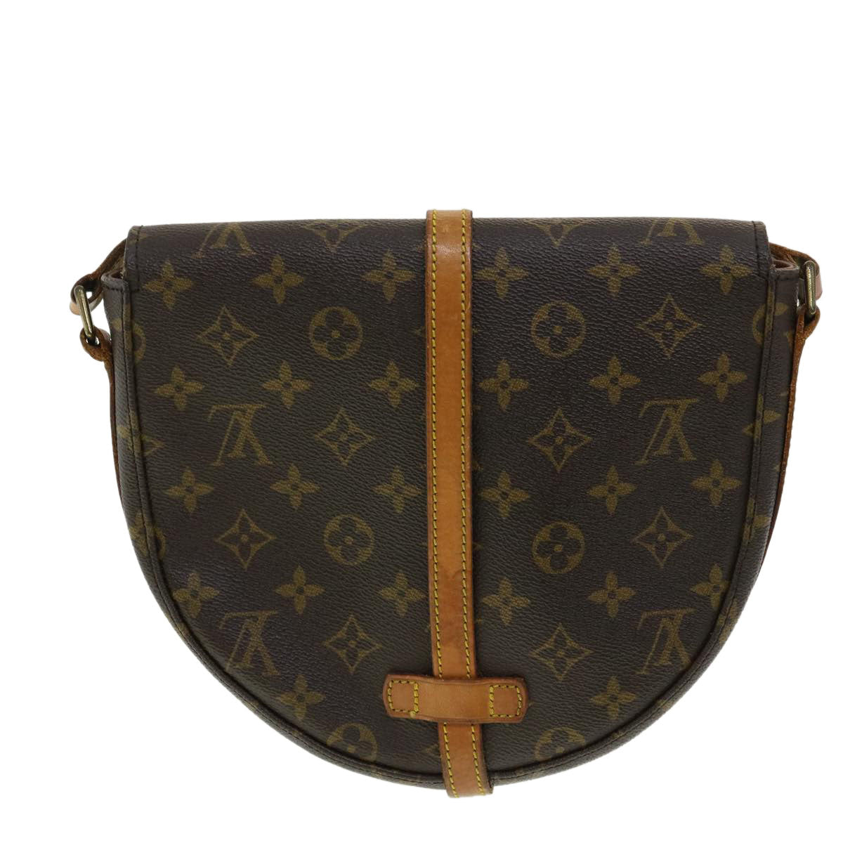 Louis Vuitton Chantilly MM M51233 Monogram Canvas Crossbody Bag Brown