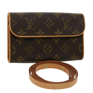 LOUIS VUITTON Monogram Pochette Florentine Waist Bag M51855 LV Auth am3652