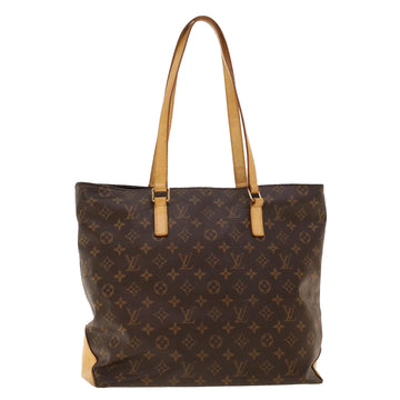 LOUIS VUITTON Monogram Cabas Mezzo Tote Bag M51151 LV Auth am4327