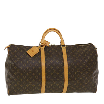 LOUIS VUITTON Monogram Keepall 60 Boston Bag M41422 LV Auth am4331