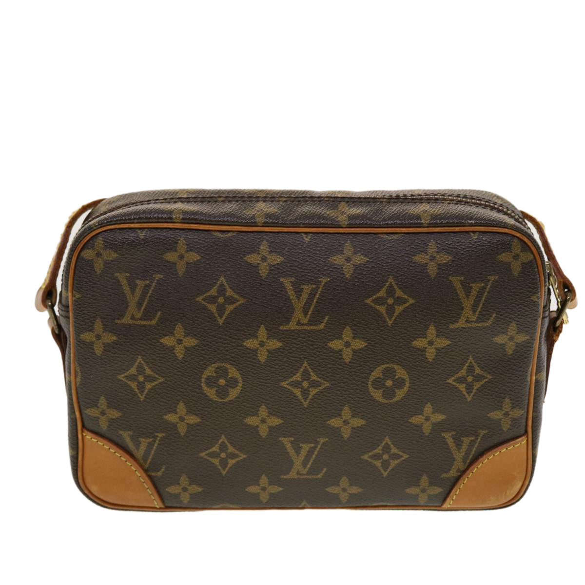 Authentic Louis Vuitton Monogram Trocadero 30 Shoulder Cross Bag M51272 LV  0594G