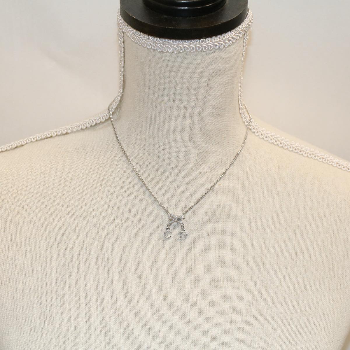 Dior Necklace Logo Silver Choker Monogram Spell Out Letters Vintage Charms  Christian Dior Vintage Y2k 90s Authentic Genuine Designer - Etsy India