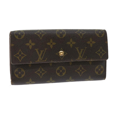 LOUIS VUITTON Monogram Porte Tresol International Wallet M61215 LV Auth am4700