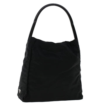 PRADA Shoulder Bag Nylon Black Auth am4762