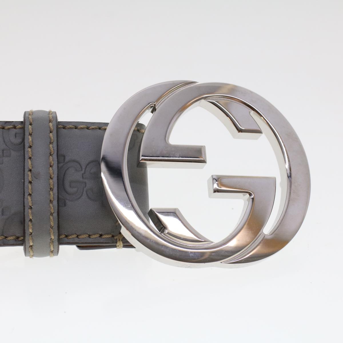 Gray 2024 gucci belt