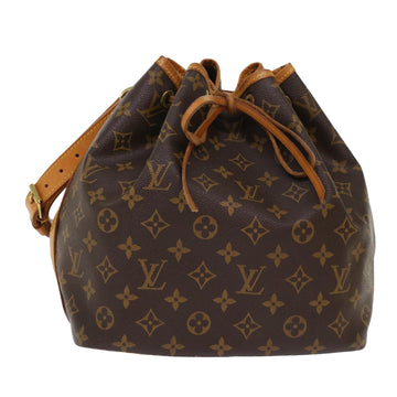 LOUIS VUITTON Monogram Petit Noe Shoulder Bag M42226 LV Auth am4778