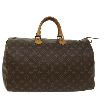 LOUIS VUITTON Monogram Speedy 40 Hand Bag M41522 LV Auth am4845