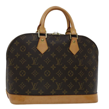 LOUIS VUITTON Monogram Alma Hand Bag M51130 LV Auth am4861