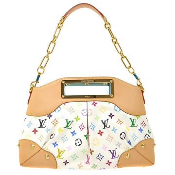 LOUIS VUITTON★ JUDY MM 2WAY HAND BAG MONOGRAM MULTI-COLOR M40255 ao30877