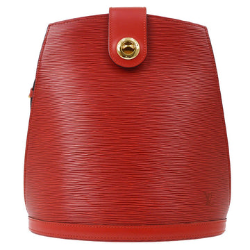 LOUIS VUITTON★ CLUNY SHOULDER BAG RED EPI M52257 ao31248