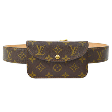 LOUIS VUITTON 2006 CEINTURE POCHETTE #90 M6933U ao31554