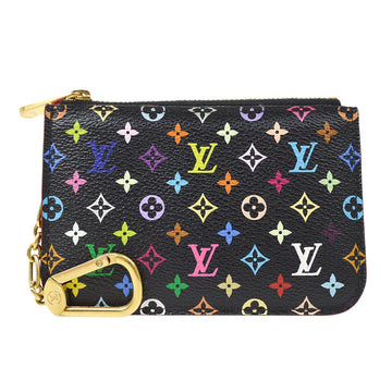 LOUIS VUITTON★ 2012 POCHETTE CLES COIN CASE MULTICOLOR M93735 ao32731