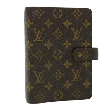 LOUIS VUITTON Monogram Agenda MM Day Planner Cover R20105 LV Auth ar10015B