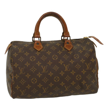 LOUIS VUITTON Monogram Speedy 30 Hand Bag Vintage M41526 LV Auth ar10138B