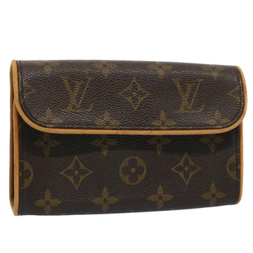 LOUIS VUITTON Monogram Pochette Florentine Waist bag M51855 LV Auth ar10156B